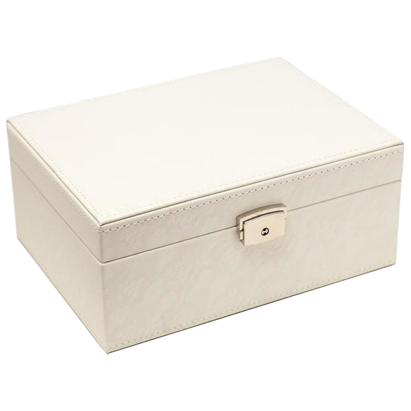 Шкатулка Blanco Jewerly Organizer Box Белый Шкатулка Blanco Jewerly Organizer Box Белый в Волгограде | Loft Concept