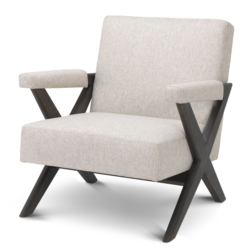 Кресло Eichholtz Chair Erudit Living Молочный Коричневый Кресло Eichholtz Chair Erudit Living Молочный Коричневый в Волгограде | Loft Concept
