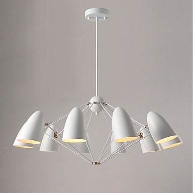 Люстра JLYLITE 10-Light Sputnik Chandelier White Белый Люстра JLYLITE 10-Light Sputnik Chandelier White Белый в Волгограде | Loft Concept