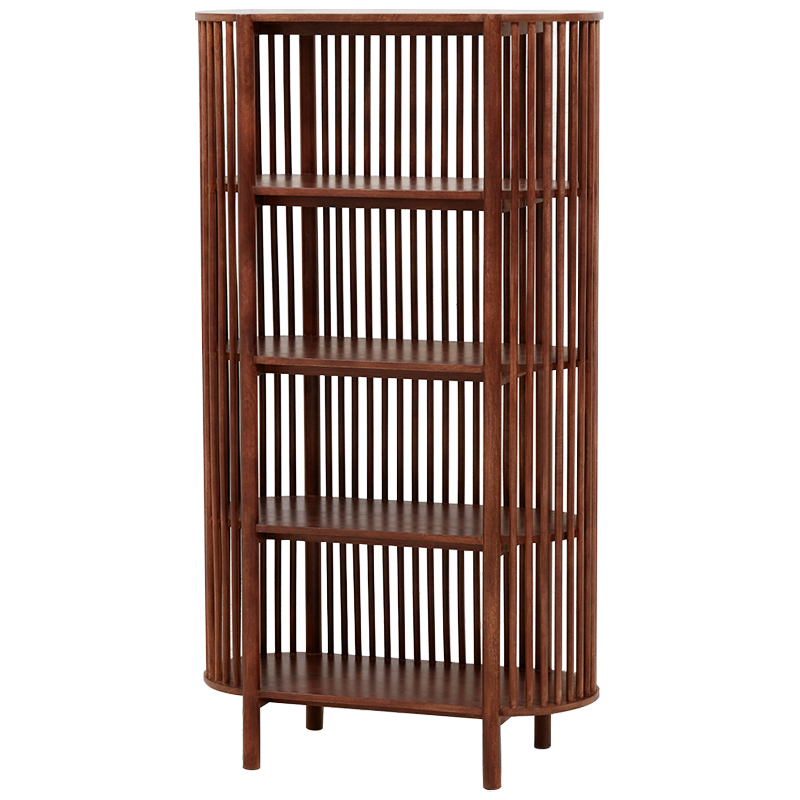 Стеллаж Cesaire Wood Rack Коричневый Стеллаж Cesaire Wood Rack Коричневый в Волгограде | Loft Concept