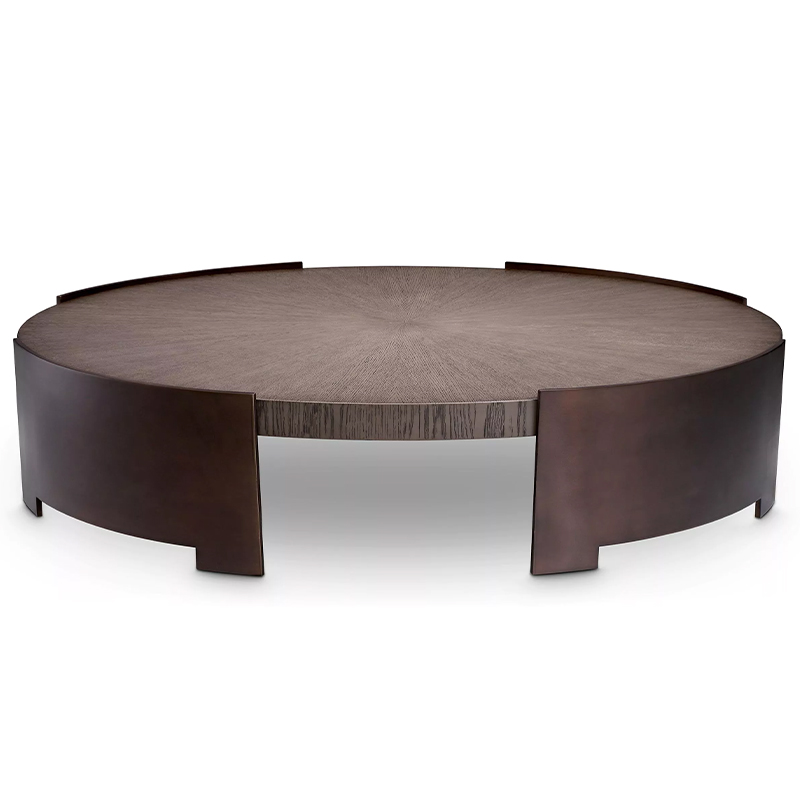 Кофейный стол Eichholtz Coffee Table Quinto Коричневый Темная бронза винтаж Кофейный стол Eichholtz Coffee Table Quinto Коричневый Темная бронза винтаж в Волгограде | Loft Concept
