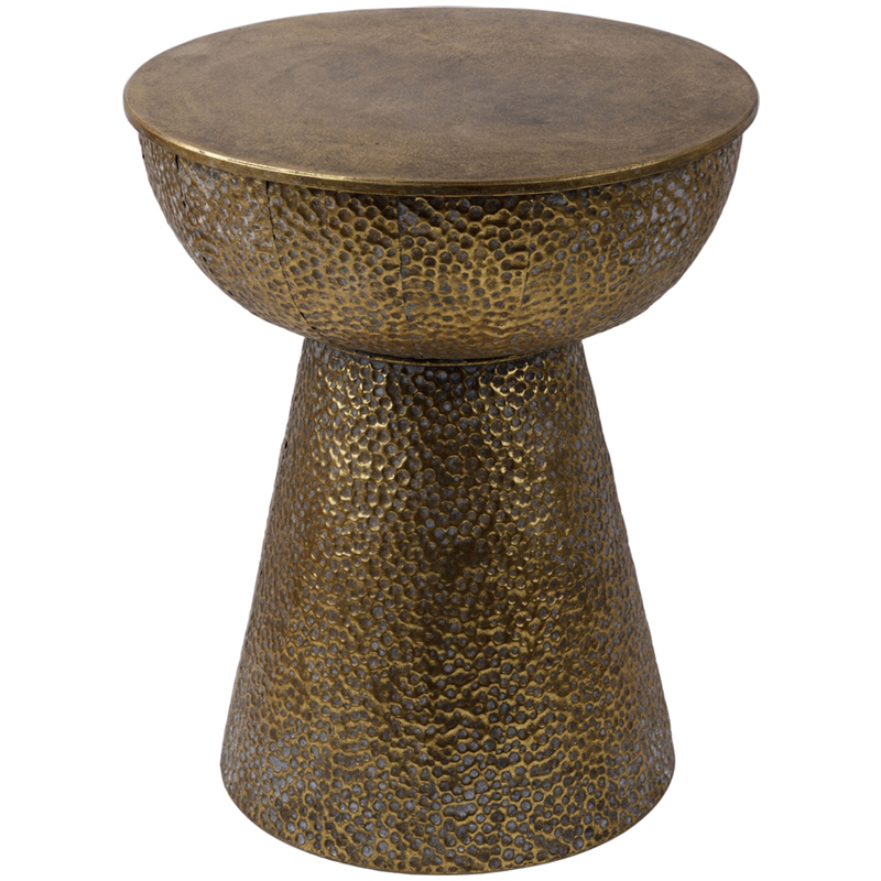 Приставной стол Ludda Side Table Винтажная латунь Приставной стол Ludda Side Table Винтажная латунь в Волгограде | Loft Concept
