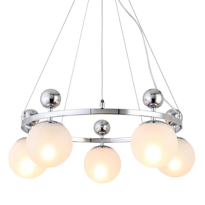 Люстра Demian Chrome Chandelier Хром Люстра Demian Chrome Chandelier Хром в Волгограде | Loft Concept