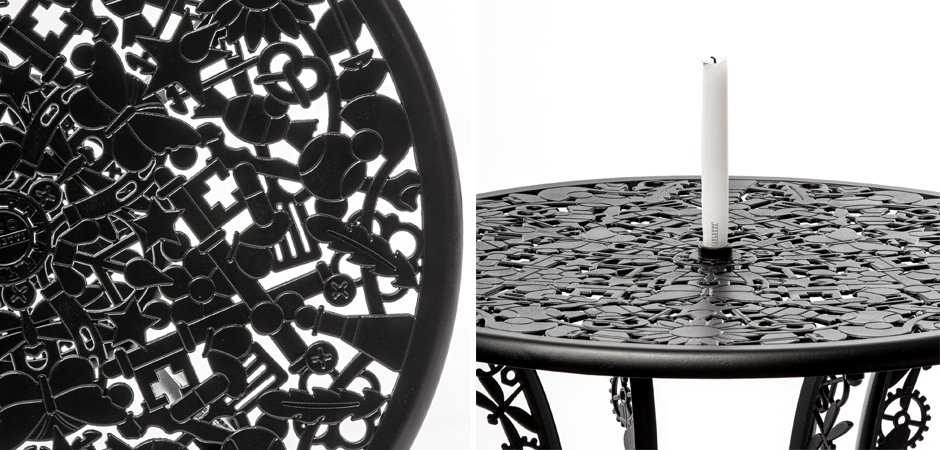 Обеденный стол Industry Collection ALUMINIUM TABLE – BLACK Обеденный стол Industry Collection ALUMINIUM TABLE – BLACK - Loft-Concept в Волгограде