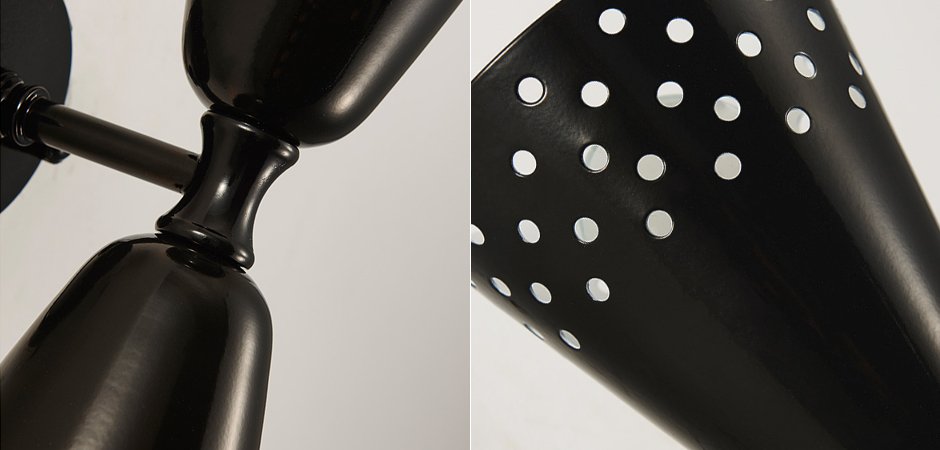Бра Delightfull Cairo Perforation Black Бра Delightfull Cairo Perforation Black - Loft-Concept в Волгограде
