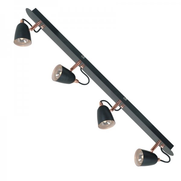 Спот Copper Spot 4 Черный Спот Copper Spot 4 Черный в Волгограде | Loft Concept
