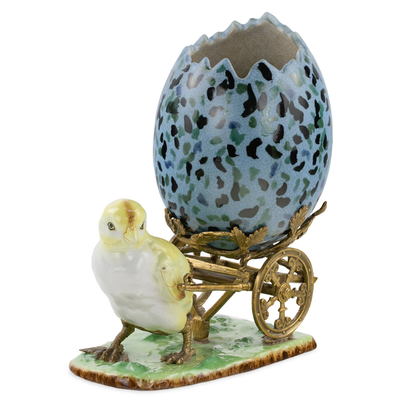 Статуэтки Chick with Egg Бронза Светло-голубой Желтый Прозрачный зеленый Статуэтки Chick with Egg Бронза Светло-голубой Желтый Прозрачный зеленый в Волгограде | Loft Concept