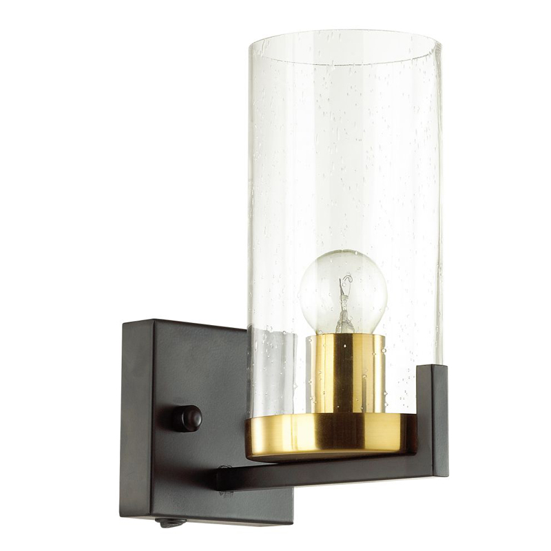 Бра Goran Sconce Прозрачный Глянцевое золото Черный Бра Goran Sconce Прозрачный Глянцевое золото Черный в Волгограде | Loft Concept