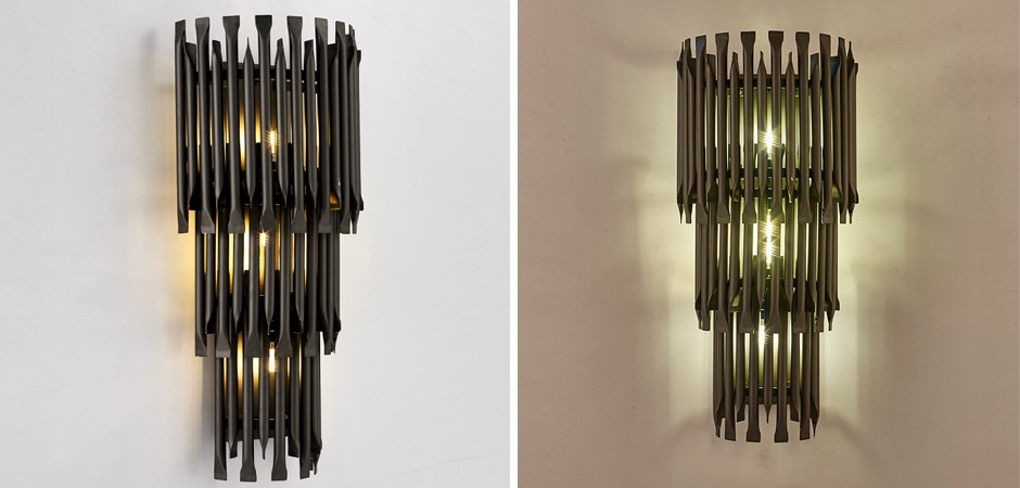 Бра MATHENY III WALL LAMP by DELIGHTFULL Black Бра MATHENY III WALL LAMP by DELIGHTFULL Black - Loft-Concept в Волгограде