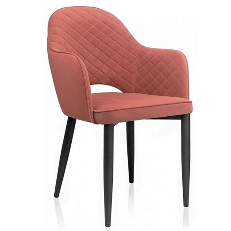 Стул Sharron Chair coral Коралловый Черный Стул Sharron Chair coral Коралловый Черный в Волгограде | Loft Concept
