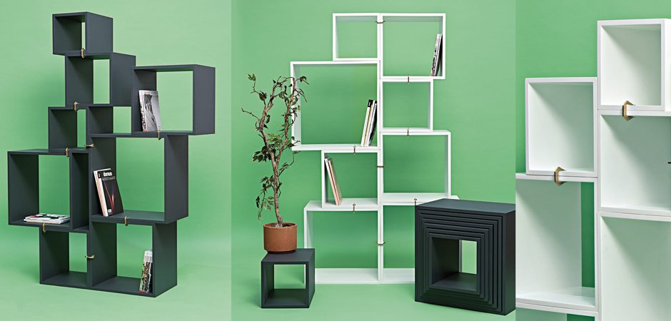 Стеллаж Seletti Assemblage Antracite Стеллаж Seletti Assemblage Antracite - Loft-Concept в Волгограде