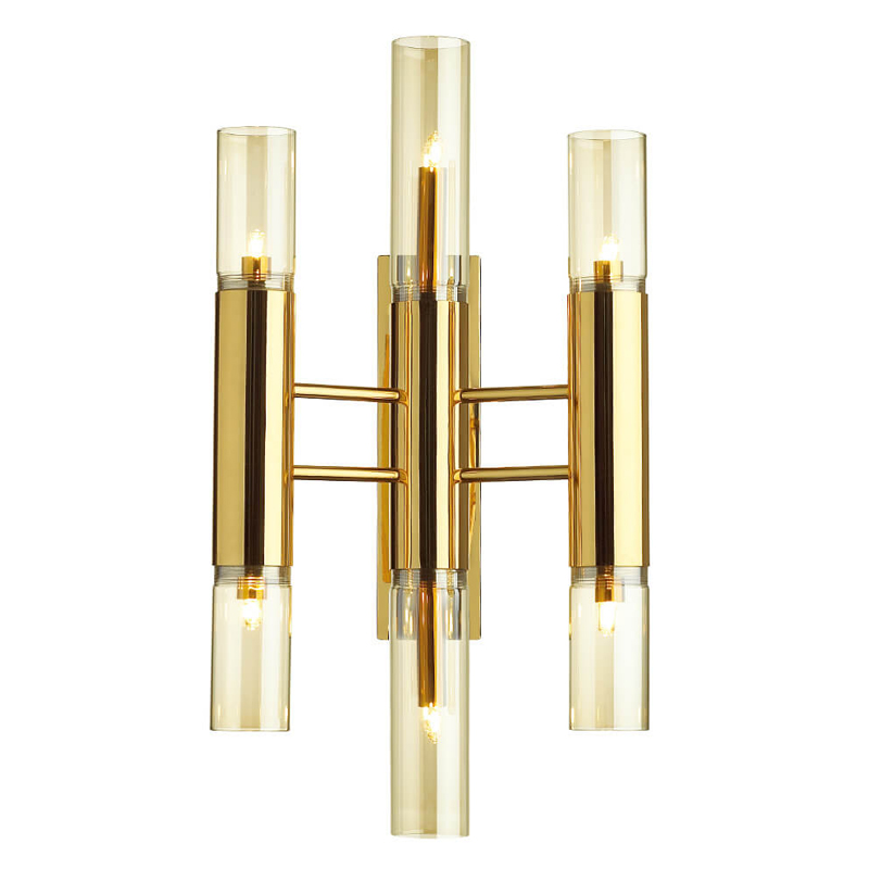 Бра WATERFALL WALL 6 Янтарь (Amber) Глянцевое золото Бра WATERFALL WALL 6 Янтарь (Amber) Глянцевое золото в Волгограде | Loft Concept