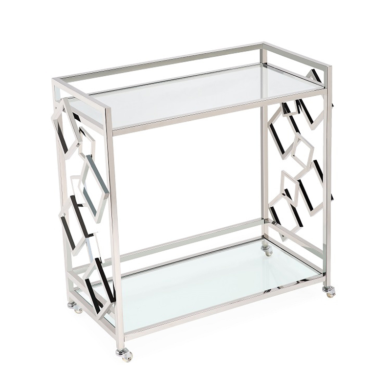 Приставной стол Serving Table chrome Хром Приставной стол Serving Table chrome Хром в Волгограде | Loft Concept
