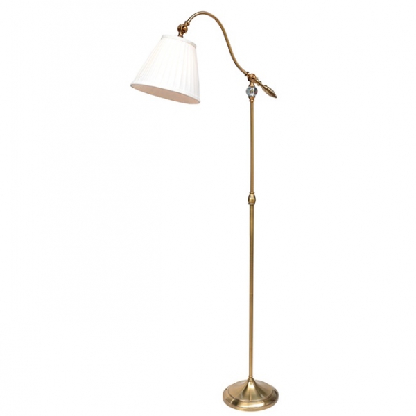 Напольный светильник Classic Ambre Light Floor Латунь Античная полированная Напольный светильник Classic Ambre Light Floor Латунь Античная полированная в Волгограде | Loft Concept