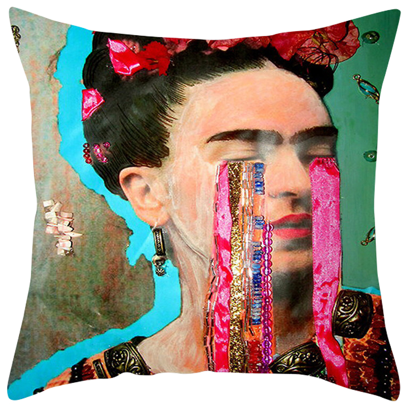 Декоративная подушка Frida Kahlo 15 Мульти Декоративная подушка Frida Kahlo 15 Мульти в Волгограде | Loft Concept