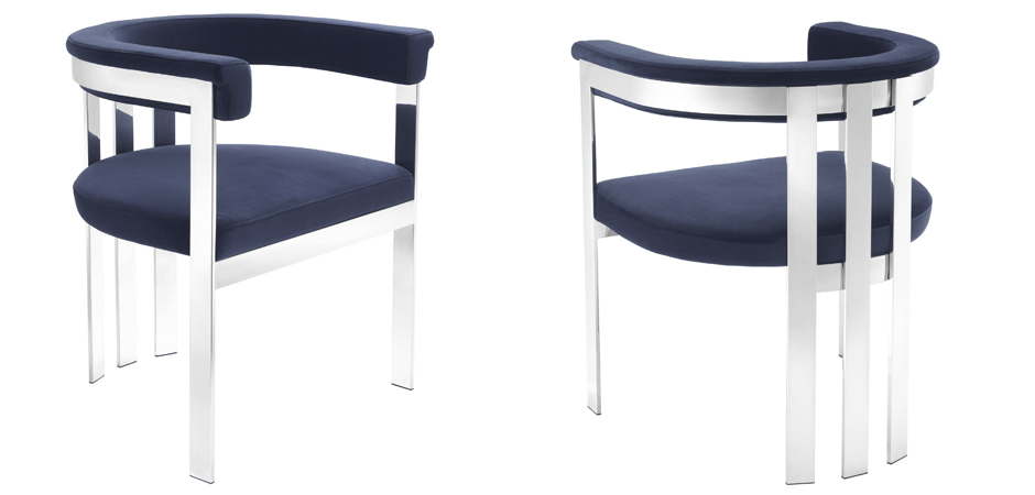 Стул Eichholtz Dining Chair Clubhouse blue Стул Eichholtz Dining Chair Clubhouse blue - Loft-Concept в Волгограде
