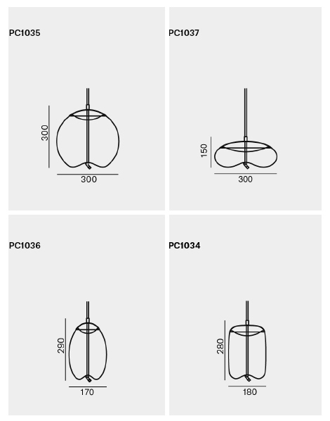 Подвесной светильник KNOT Small Gray glass Подвесной светильник KNOT Small Gray glass в Волгограде