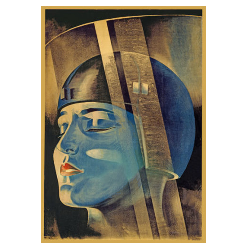 Poster Metropolis Постер "Метрополис" на Холсте Бежево-серый Poster Metropolis Постер "Метрополис" на Холсте Бежево-серый в Волгограде | Loft Concept