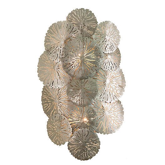 Бра Lily Pad Wall Sconce Nickel Серебряный Бра Lily Pad Wall Sconce Nickel Серебряный в Волгограде | Loft Concept
