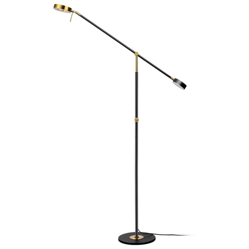 Торшер с регулировкой Bendik Lighting Бронза Черный Торшер с регулировкой Bendik Lighting Бронза Черный в Волгограде | Loft Concept