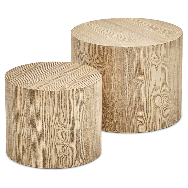 Комплект кофейных столов Amato Wood Coffee Table Древесина Комплект кофейных столов Amato Wood Coffee Table Древесина в Волгограде | Loft Concept