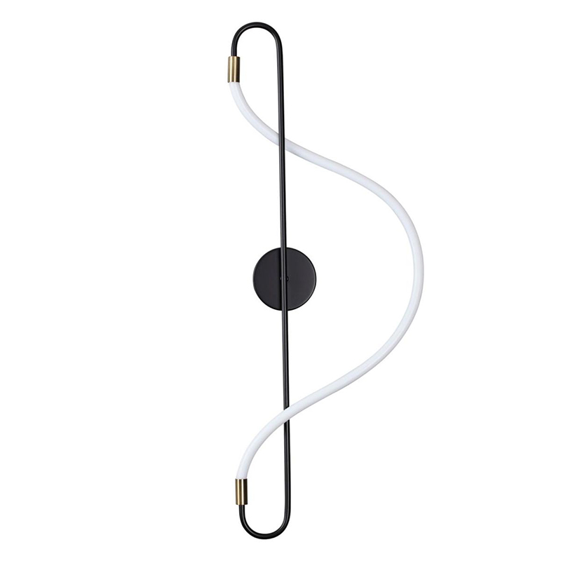 Бра GLORIFY WALL Black Wall lamp 80 Черный Белый Бра GLORIFY WALL Black Wall lamp 80 Черный Белый в Волгограде | Loft Concept