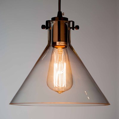 Подвесной светильник Loft Full Cone Черный Подвесной светильник Loft Full Cone Черный в Волгограде | Loft Concept