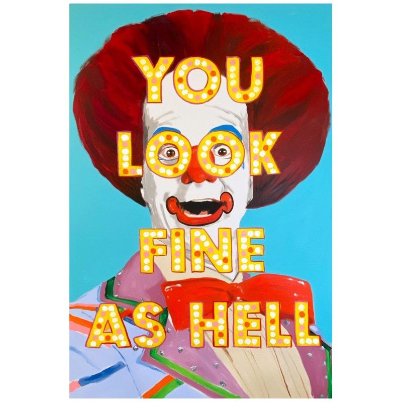 Картина “You Look Fine as Hell” Мульти Картина “You Look Fine as Hell” Мульти в Волгограде | Loft Concept