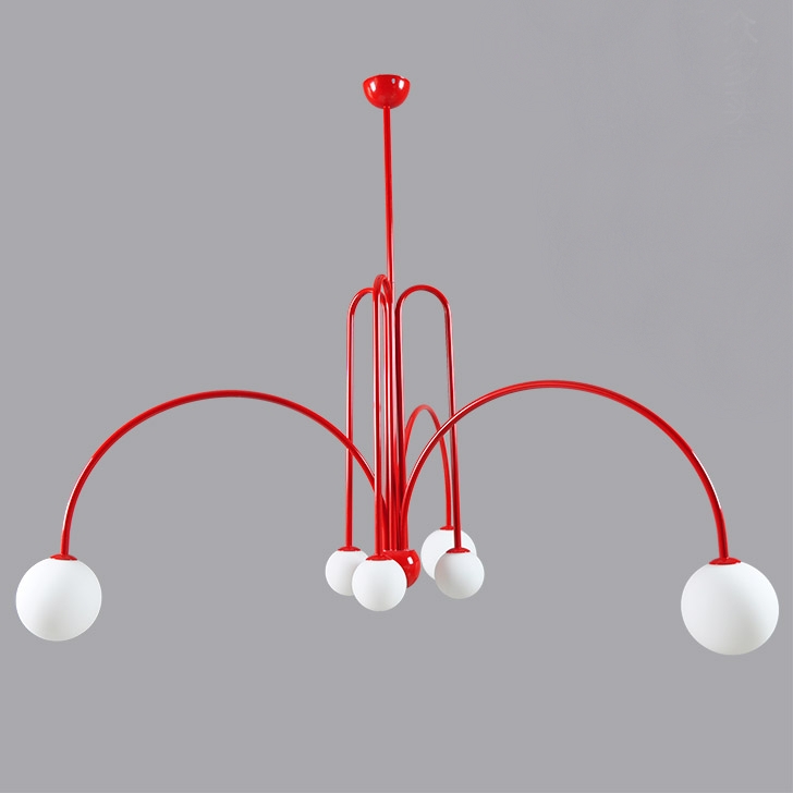 Люстра Fontana Amorosa Gran Finale Red Красный Белый Люстра Fontana Amorosa Gran Finale Red Красный Белый в Волгограде | Loft Concept