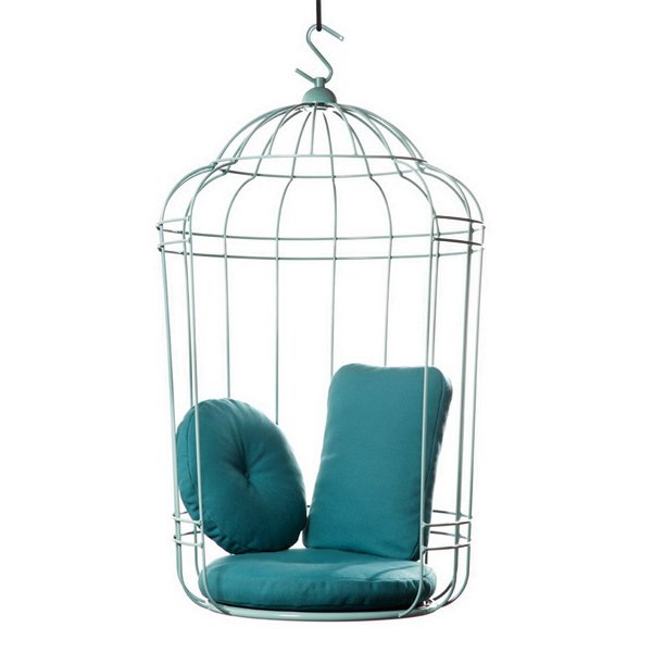 Подвесное кресло "клетка" Swing chair Cage Тёмный циан Дымчатая Роза Серый Терракотовый Желтый Подвесное кресло "клетка" Swing chair Cage Тёмный циан Дымчатая Роза Серый Терракотовый Желтый в Волгограде | Loft Concept
