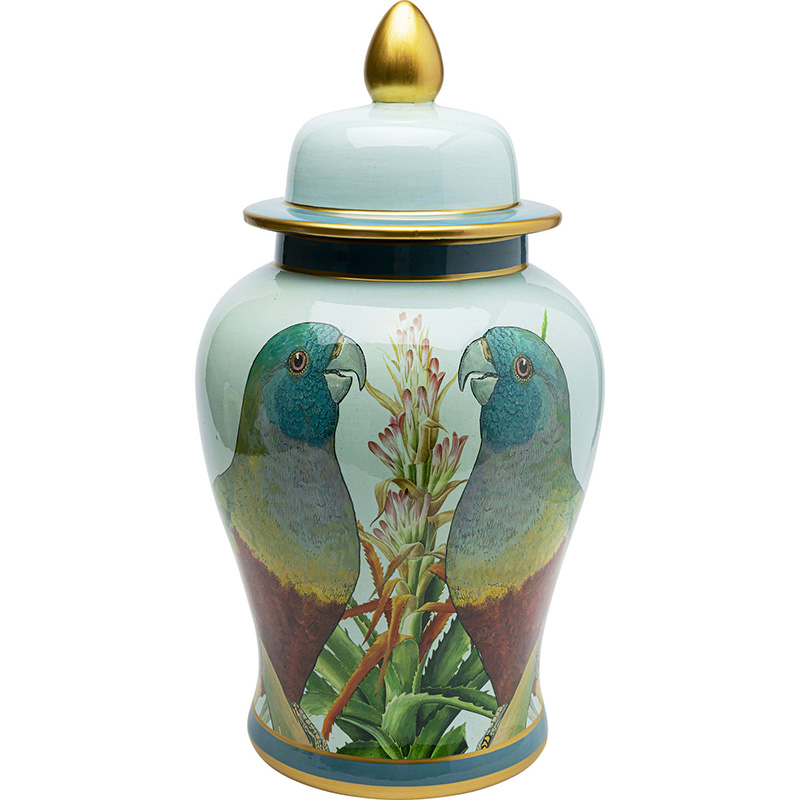 Ваза Porcelain Vase Parrots Мульти Ваза Porcelain Vase Parrots Мульти в Волгограде | Loft Concept