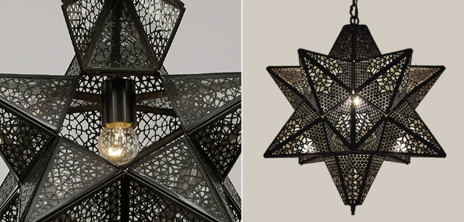 Люстра Morocco Black Star Люстра Morocco Black Star - Loft-Concept в Волгограде