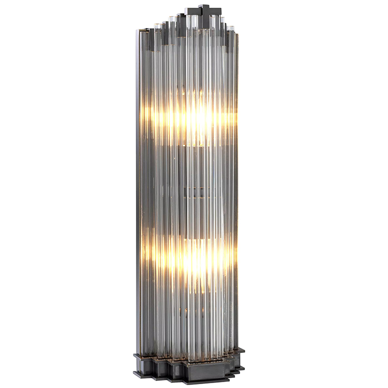 Бра Eichholtz Wall Lamp Harrod Темная бронза Прозрачное Стекло Бра Eichholtz Wall Lamp Harrod Темная бронза Прозрачное Стекло в Волгограде | Loft Concept