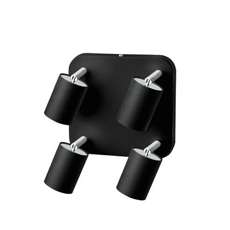 Настенный спот Celis Spot Wall Four Lamp black Черный в Волгограде | Loft Concept 