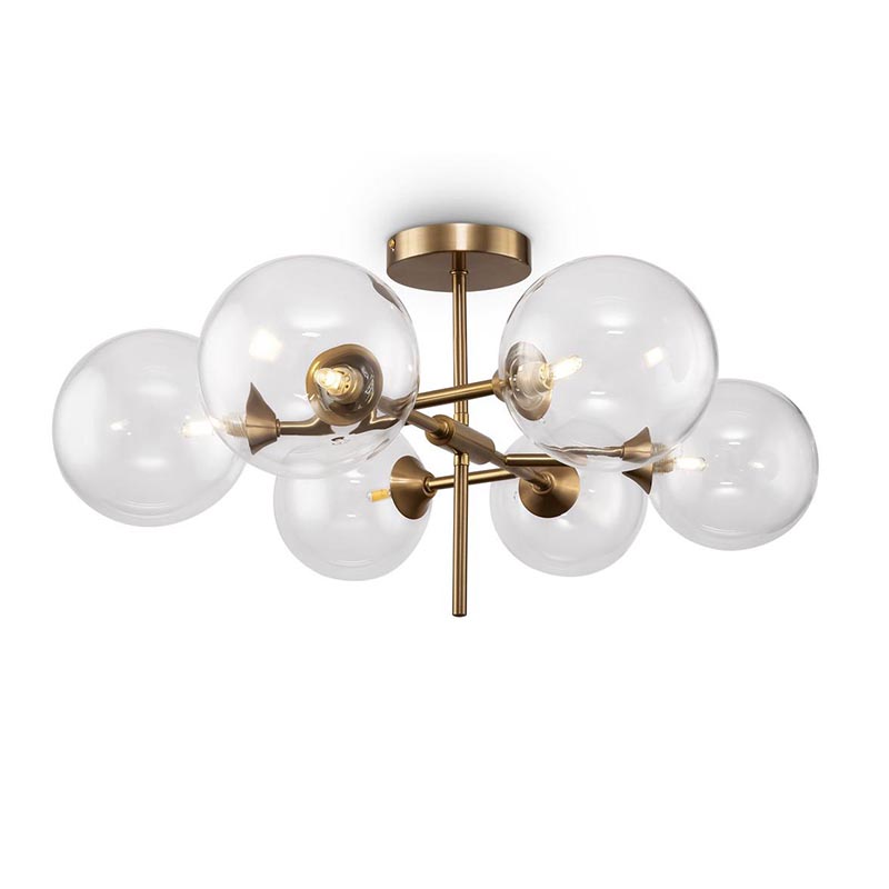 Потолочная люстра Gallotti & Radice Bronze 6 Бронза Потолочная люстра Gallotti & Radice Bronze 6 Бронза в Волгограде | Loft Concept