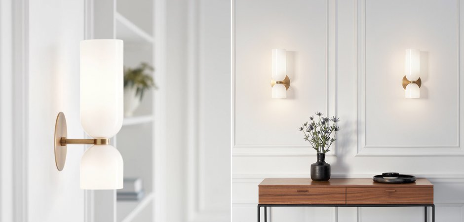 Бра Lightmaker Studio Edie Sconce White - Loft-Concept в Волгограде