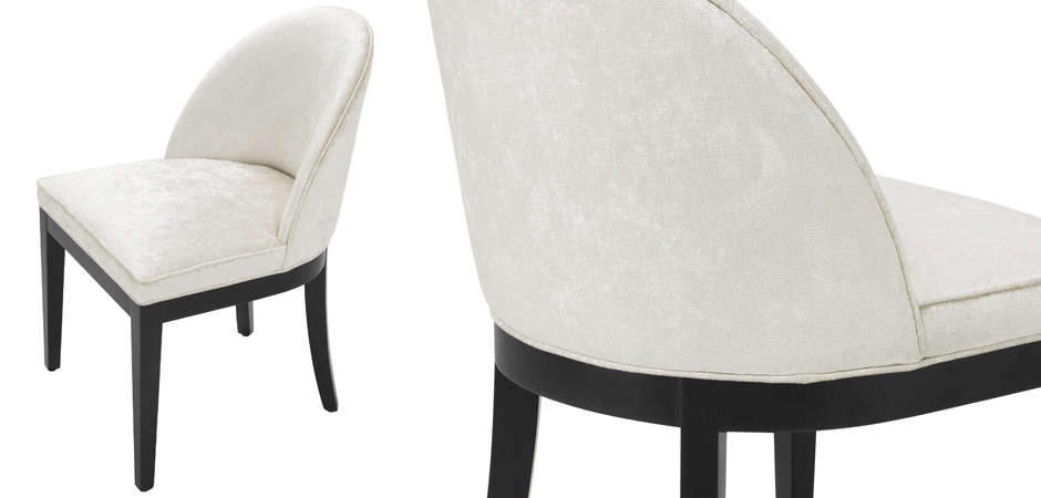Стул Eichholtz Dining Chair Fallon Mirage off-white Стул Eichholtz Dining Chair Fallon Mirage off-white - Loft-Concept в Волгограде