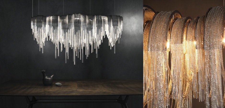 Люстра Volver Golden Chain Chandelier Люстра Volver Golden Chain Chandelier - Loft-Concept в Волгограде