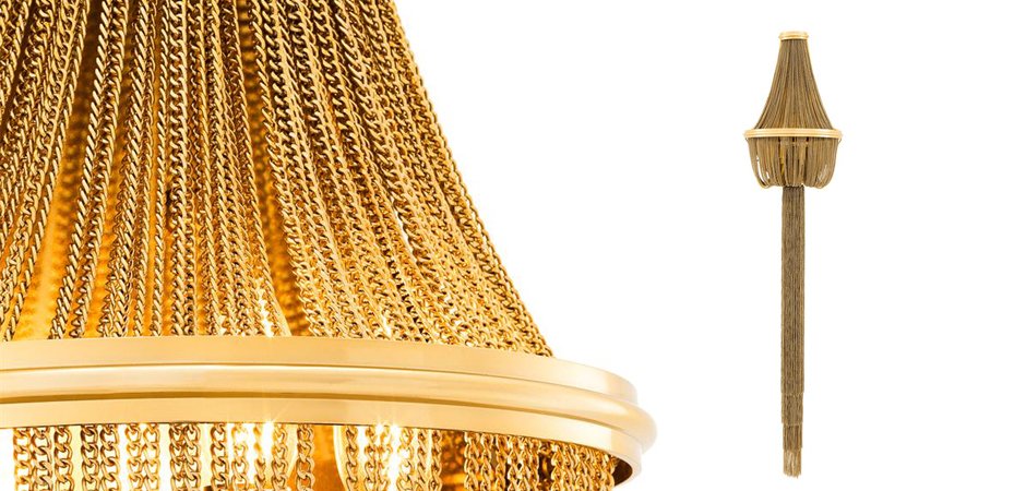 Бра Wall Lamp Martinez Gold Бра Wall Lamp Martinez Gold - Loft-Concept в Волгограде