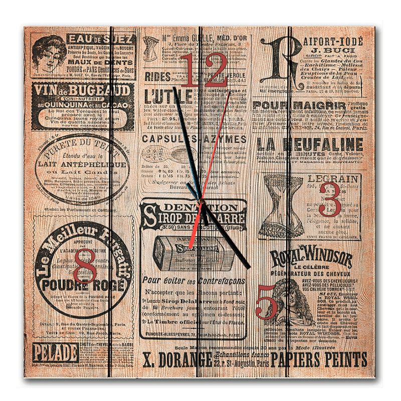 Часы OLD NEWSPAPER Часы OLD NEWSPAPER в Волгограде | Loft Concept