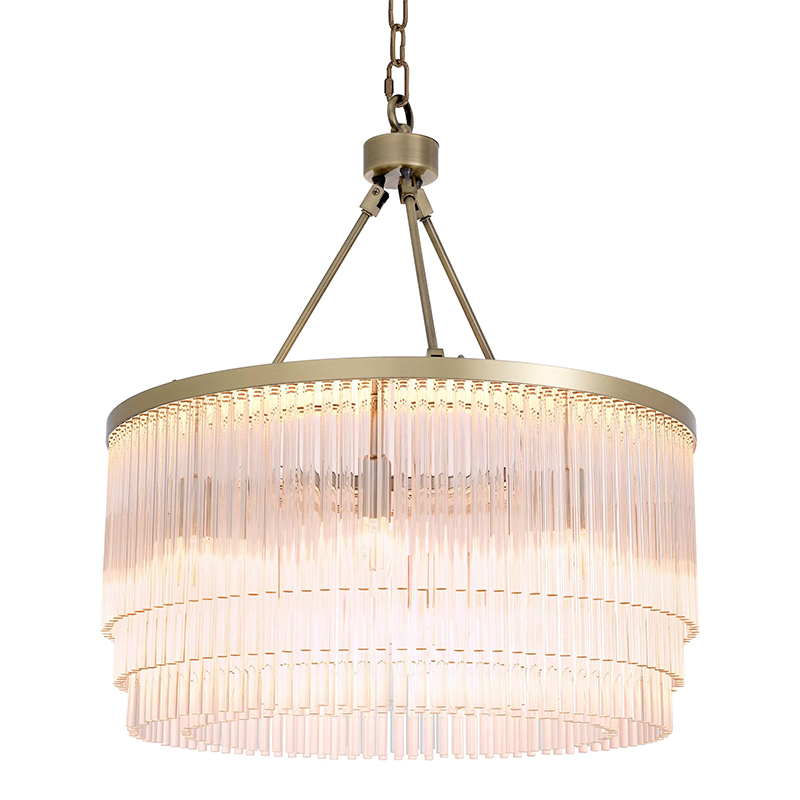 Люстра Eichholtz Hector S Brass Латунь Прозрачное Стекло Люстра Eichholtz Hector S Brass Латунь Прозрачное Стекло в Волгограде | Loft Concept