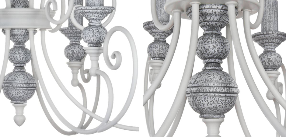 Люстра Mocenigo Chandelier White Люстра Mocenigo Chandelier White - Loft-Concept в Волгограде