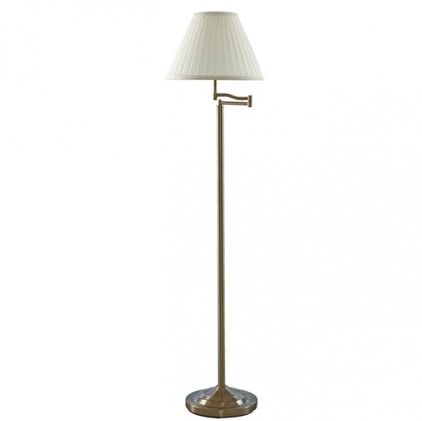 Напольный светильник Classic Corolina Light Floor Латунь Античная полированная Напольный светильник Classic Corolina Light Floor Латунь Античная полированная в Волгограде | Loft Concept