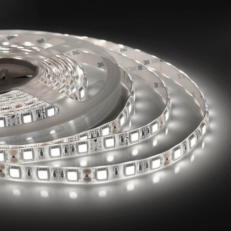Светодиодная влагозащищенная лента 60Led/m 5050SMD дневной белый 5M Белый Светодиодная влагозащищенная лента 60Led/m 5050SMD дневной белый 5M Белый в Волгограде | Loft Concept