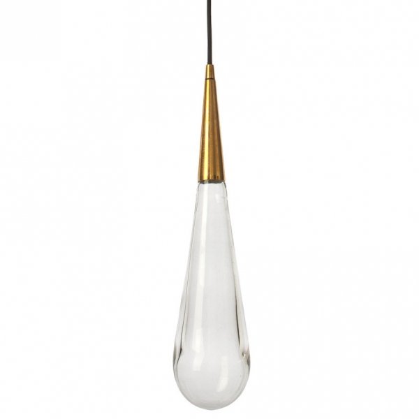 Подвесной светильник Pour Lights by Design Haus Liberty Латунь Прозрачный Подвесной светильник Pour Lights by Design Haus Liberty Латунь Прозрачный в Волгограде | Loft Concept