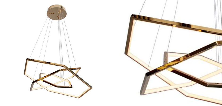 Люстра Vesanto Cameron Design House Gold 100 Люстра Vesanto Cameron Design House Gold 100 - Loft-Concept в Волгограде