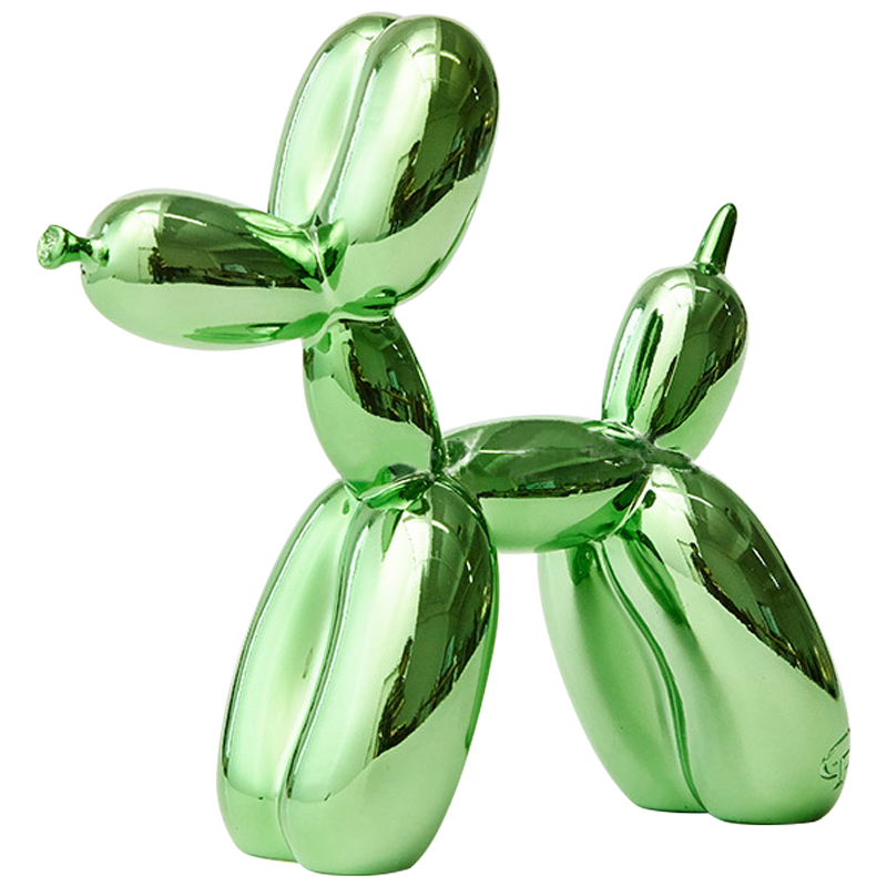 Статуэтка Jeff Koons Balloon Dog Chrome Green Зеленый Статуэтка Jeff Koons Balloon Dog Chrome Green Зеленый в Волгограде | Loft Concept