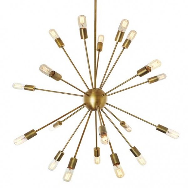 Люстра Sputnik Gold Chandelier Люстра Sputnik Gold Chandelier в Волгограде | Loft Concept