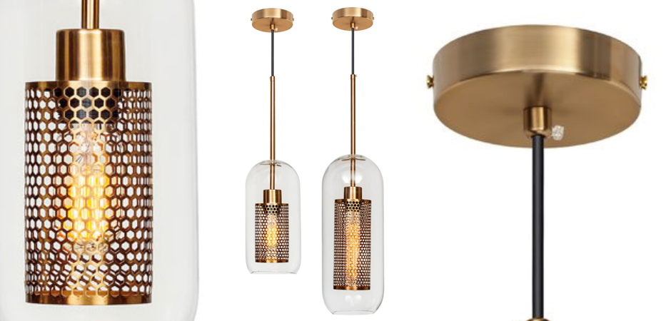 Perforation Pendant Lamp Gold Oval Perforation Pendant Lamp Gold Oval - Loft-Concept в Волгограде