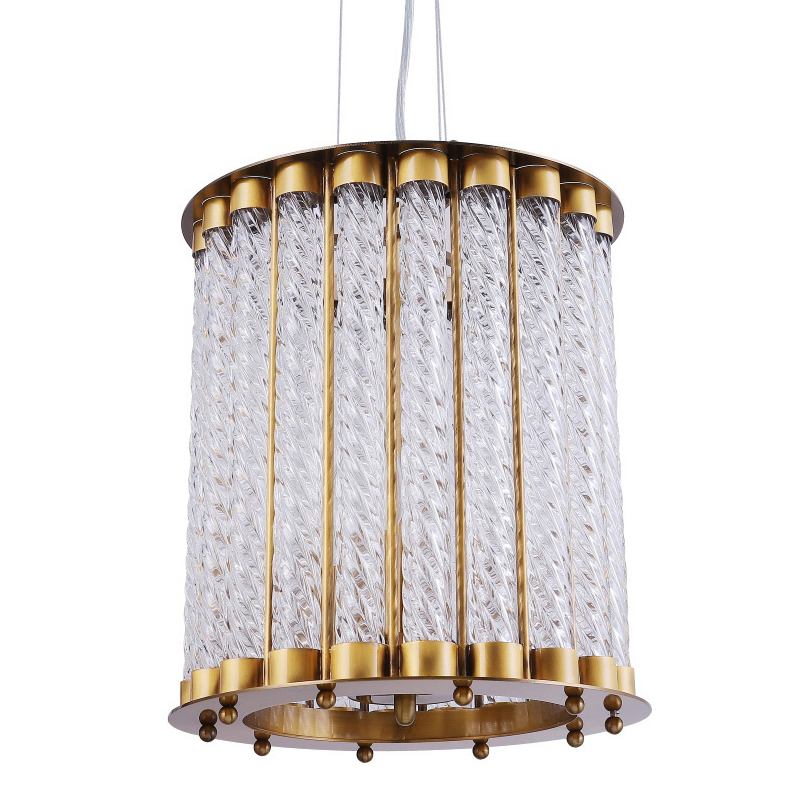 Люстра Lantern Tiziano Chandelier bronze D25 Бронза Прозрачное Стекло Люстра Lantern Tiziano Chandelier bronze D25 Бронза Прозрачное Стекло в Волгограде | Loft Concept